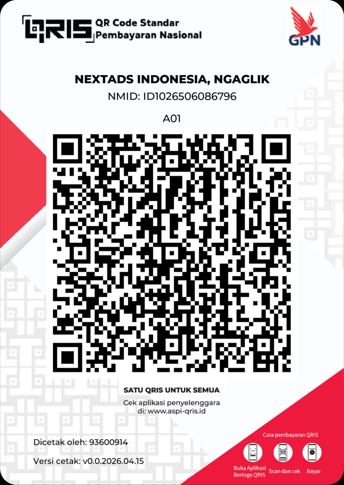 QRIS Nextbot