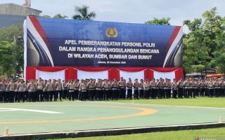 Mabes Polri kembali kerahkan personel ke Aceh untuk bantu pemulihan
