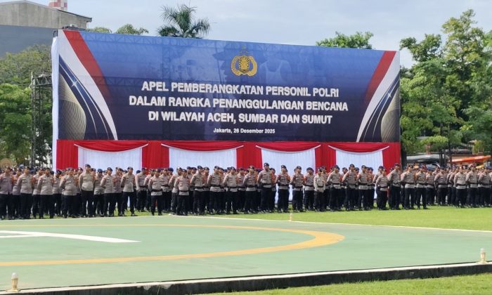 Mabes Polri kembali kerahkan personel ke Aceh untuk bantu pemulihan