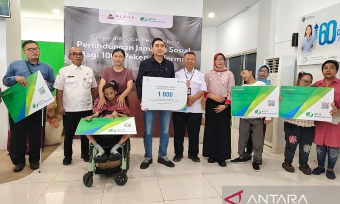 1.000 pekerja rentan di Solo dan Wonogiri terima bantuan perlindungan jaminan sosial