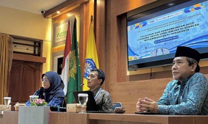 Kolaborasi Dikdasmen dan FAI UMS, guru ISMUBA Surakarta didorong melek teknologi