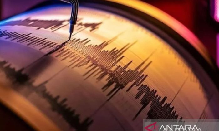Tujuh kali gempa bumi guncang wilayah Agam