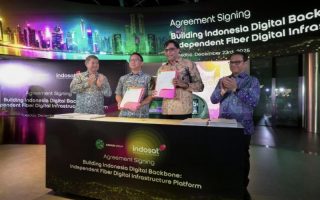 Indosat, Arsari Group, dan Northstar Group bentuk konsorsium FiberCo