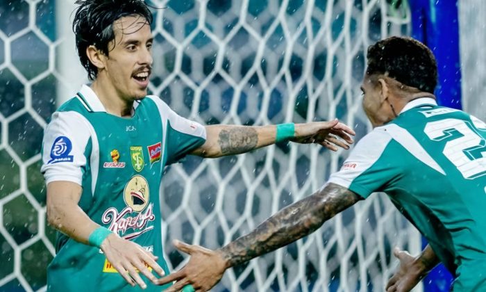 Persebaya Surabaya bungkam Persijap Jepara dengan skor 4-0