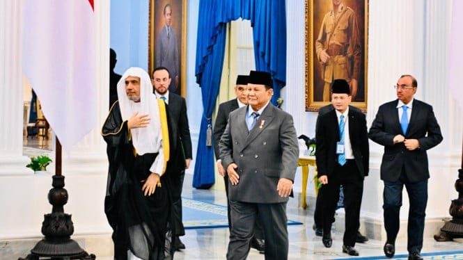 Liga Muslim Dunia Nilai Prabowo Bawa Pengaruh Kuat dalam Perdamaian Dunia Islam