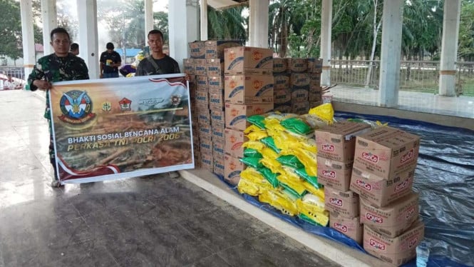 Alumni Akademi TNI-Polri 2006 Salurkan Bantuan ke Aceh