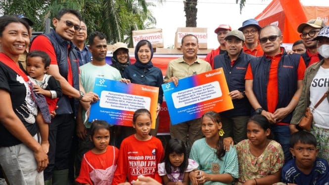 Telkomsel-Kementerian Komdigi Perkuat Gotong Royong Pemulihan Pascabencana di Aceh
