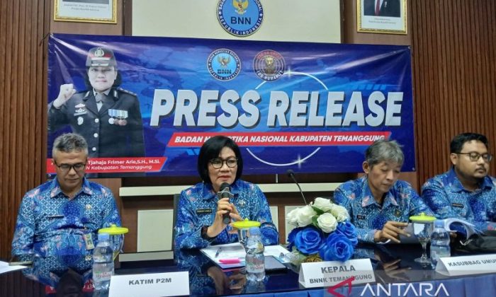 38 penyalahguna narkotika direhabilitasi BNNK Temanggung sepanjang 2025