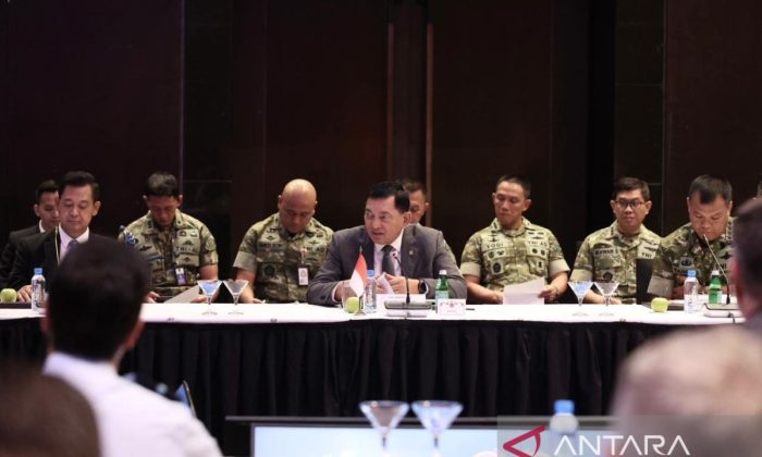 Menhan RI perkuat kerja sama dengan Australia dan Papua Nugini