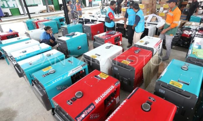 ESDM salurkan 1.000 genset ke 224 desa terdampak bencana di Aceh