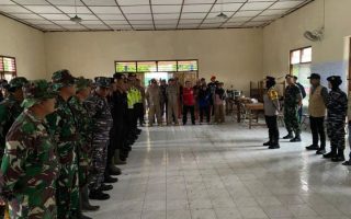Polres Bantul dan TNI apel kesiapsiagaan bencana libur akhir tahun