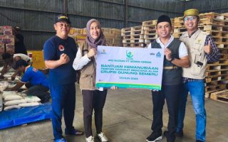 UPZ Baznas Semen Gresik - BPBD Lumajang bantu korban Semeru