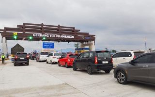 H+3 Natal, volume lalin tol Solo-Yogyakarta naik 68,3 persen