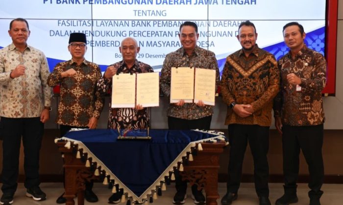 Bank Jateng dan Kemendes perkuat ekonomi desa di Boyolali