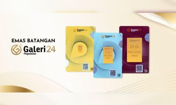 Harga emas UBS dan Galeri24