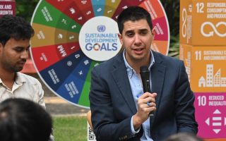 First Person: Felipe Paullier, the youngest ever senior UN official, charged with giving a voice to young people around the world