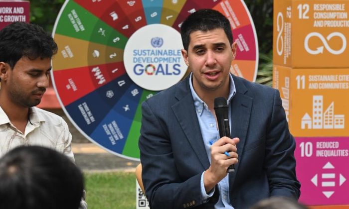 First Person: Felipe Paullier, the youngest ever senior UN official, charged with giving a voice to young people around the world