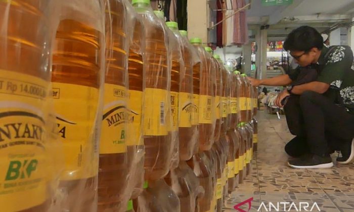 Harga MinyaKita di Temanggung lebihi HET, stok di Bulog habis