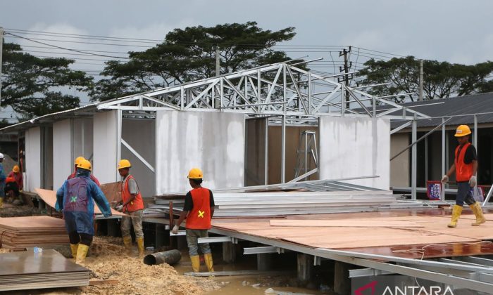 BNPB mempercepat pembangunan huntara di Kabupaten Agam