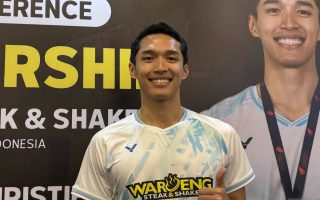 Pebulutangkis Jonatan Christie sebut persiapannya World Tour Finals sudah 70 persen