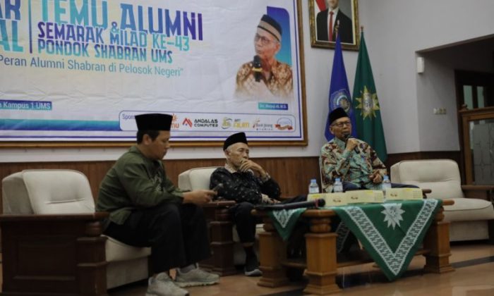 Temu Alumni dan Milad ke-43 Pondok Shabran UMS teguhkan peran kader di pelosok negeri