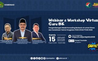 PMB PTKIN 2026 bekali guru BK teknologi AI untuk konseling siswa