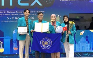 Inovasi GEASY karya mahasiswa UMS raih Gold Medal IPITEx 2026 Thailand