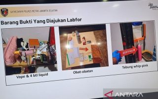 Polisi selidiki asal-usul "whip pink" di apartemen Lula Lahfah