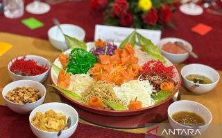 Prosesi Yu Sheng jadi simbol keberlimpahan rezeki