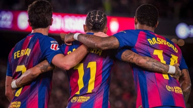 Sedang Berlangsung! Final Piala Super Spanyol Barcelona vs Real Madrid, Tayang di TV Mana?