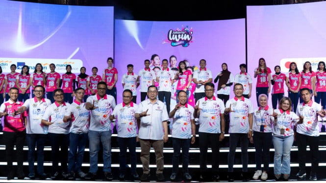 Siap Gebrak Proliga 2026, Jakarta Livin’ by Mandiri Resmi Luncurkan Skuad Penuh