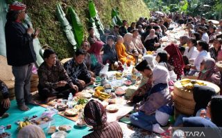 Masyarakat Kaloran Temanggung lakukan Nyadran Perdamaian