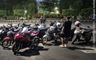 Polisi mengamankan puluhan pembalap liar di Semarang
