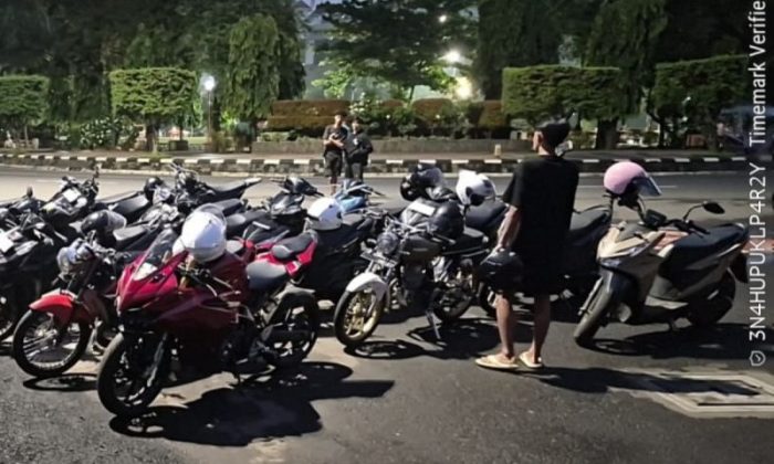 Polisi mengamankan puluhan pembalap liar di Semarang