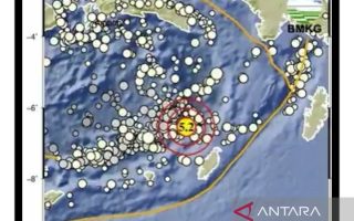 Gempa magnitudo 5,2 guncang Maluku Tenggara