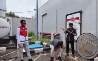 Pertamina cek kandungan air di SPBU Bacin Kabupaten Kudus