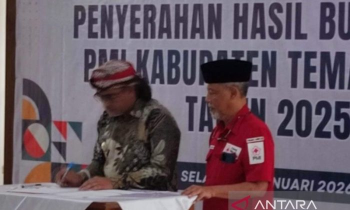Bulan Dana PMI Temanggung 2025 mencapai Rp1,508 miliar