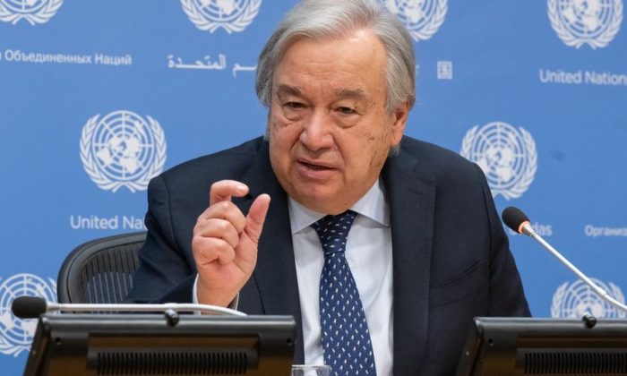 UN chief ‘shocked’ by reports of excessive force against protesters in Iran
