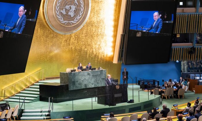UN chief warns of a world in chaos as impunity and unpredictability spreads