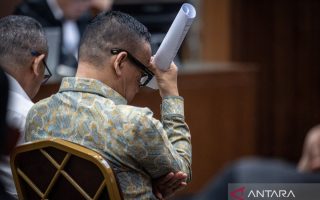 Eks Wamenaker Noe tak mengajukan eksepsi kasus pemerasan K3