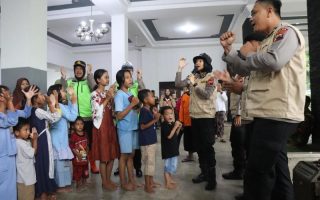 Polres Kudus dan SDM Polda berikan penyembuhan trauma warga terdampak banjir