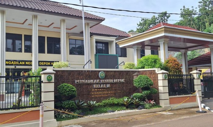 KPK menyegel ruang pimpinan Pengadilan Negeri Depok