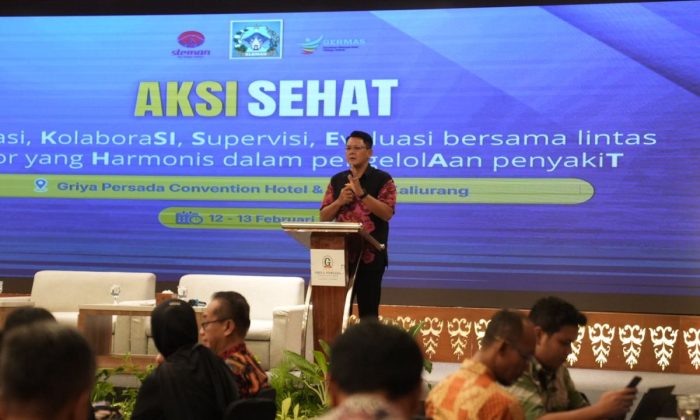 Dinas Kesehatan Sleman menggandeng lintas sektor gelar "Aksi Sehat"