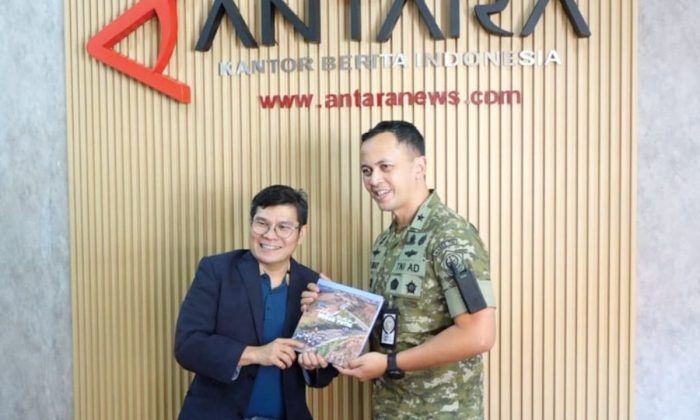 Perum LKBN Jogjajateng.com menjalin kerja sama bidang publikasi dengan Kemenhan