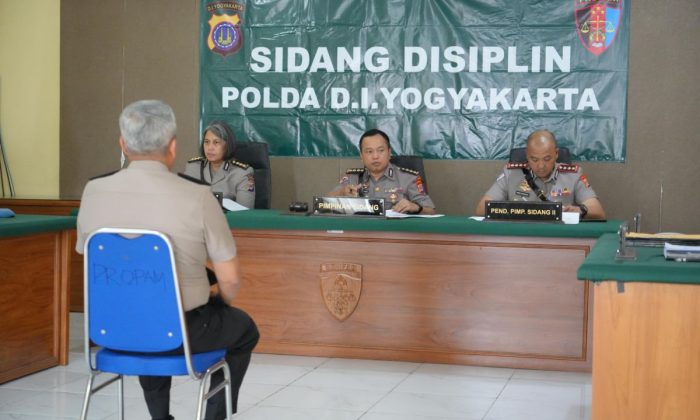 Polda DIY menjatuhkan sanksi demosi kepada mantan Kapolresta Sleman
