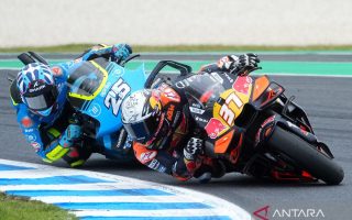 Menangi duel sengit dengan Marquez, Acosta raih kemenangan Sprint pertamanya