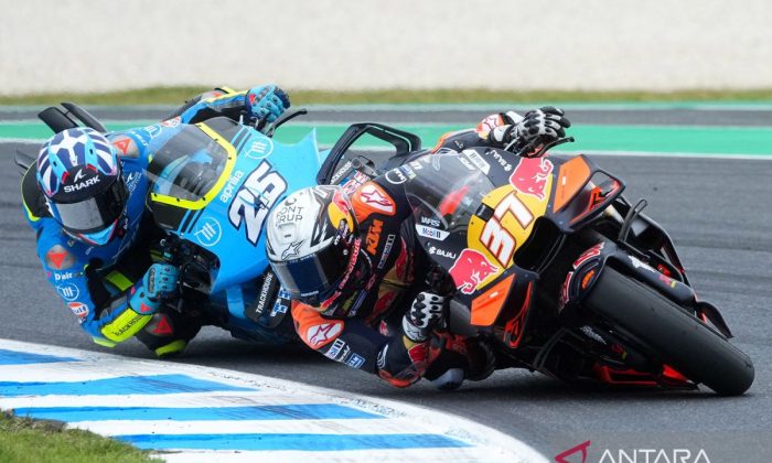 Menangi duel sengit dengan Marquez, Acosta raih kemenangan Sprint pertamanya