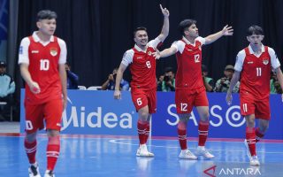 Timnas Indonesia melaju ke final Piala Asia Futsal seusai mengalahkan Jepang 5-3