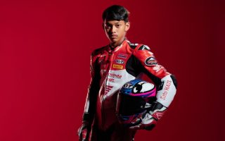 Pembalap Indonesia Veda Ega Pratama start dari posisi kelima pada debutnya di Moto3