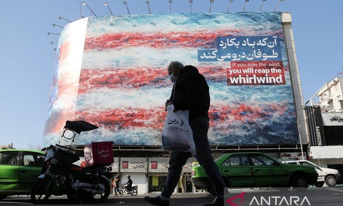 Iran ancam serang pangkalan AS di Teluk Persia jika diserang